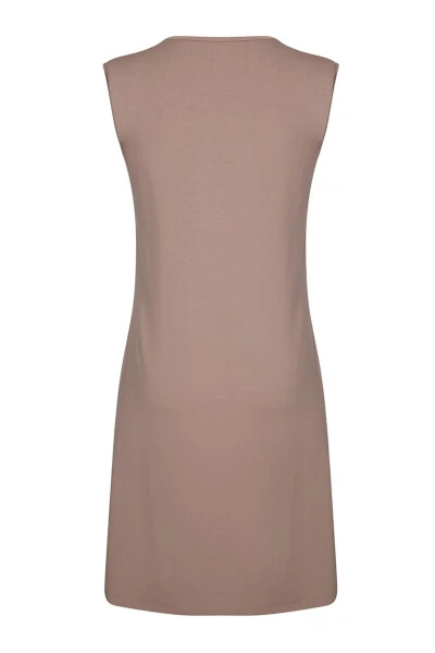 Zero Sleeve Crew Neck Tunic - 3