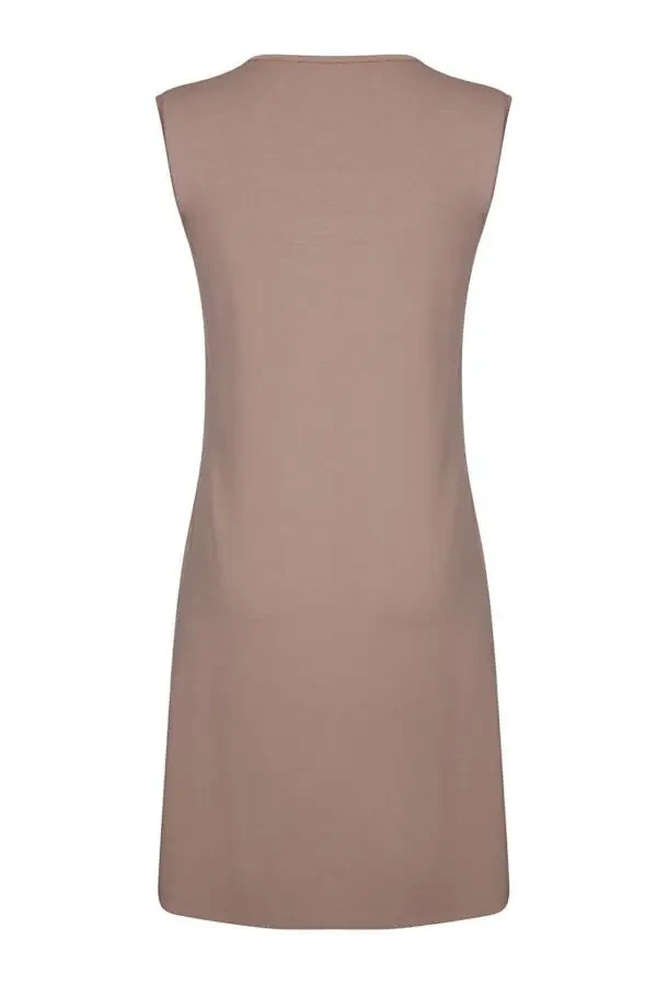 Zero Sleeve Crew Neck Tunic - 3