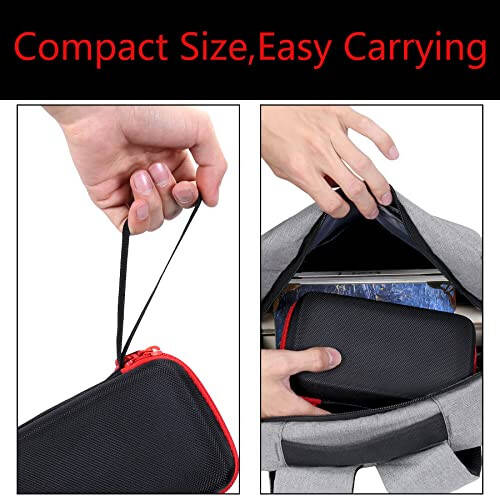 Жесткий чехол Aenllosi для NEXPOW T11F, 12 В, пусковое устройство, внешний аккумулятор с USB, 1000 А, быстрая зарядка, чехол (красный, только чехол) - 6