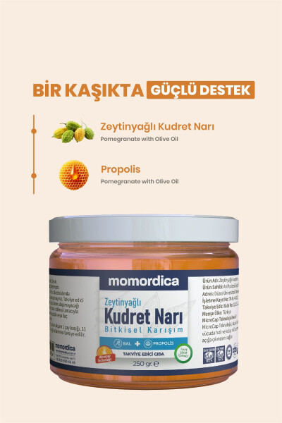 Zeytinyağlı Kudret Narı (propolis Ve Bal Ilaveli) - 250gr - MOMORDİCA (1)