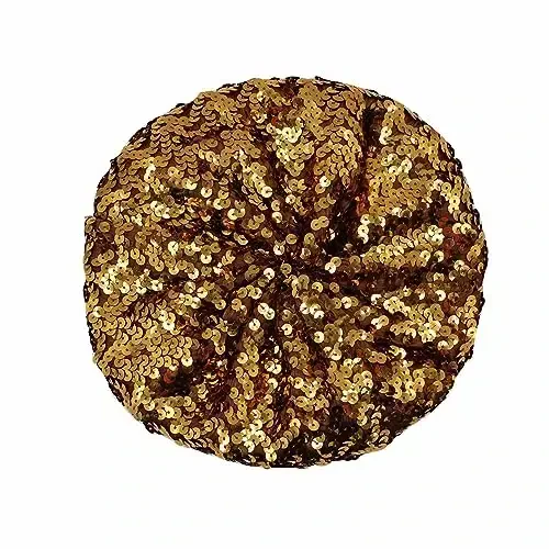 ZGMYC Ayollar uchun yaltiroq tangachali beret shlyapa Qizlar moda beanie shapka Festival partiyasi raqsi uchun kostyum aksessuarlari - 1