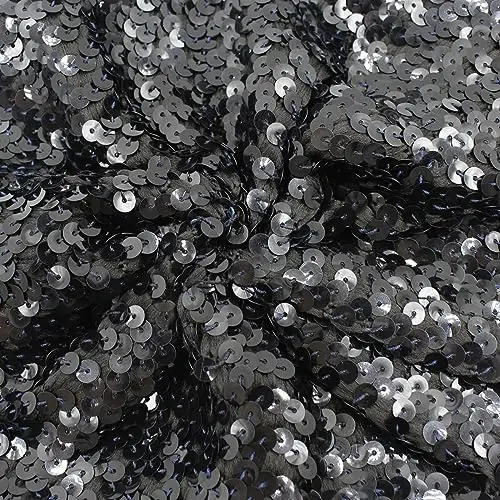 ZGMYC Shiny Sequin Beret Hat for Women Girls Fashion Beanie Cap Costume Accessories for Festival Party Dance - 4