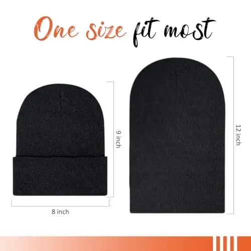 ZH 12 ta'lik Erkaklar va ayollar uchun to'qilgan qishki bini bosh kiyimlari, Issiq va qulay qayrilma bosh kiyimlar, Ulgurji xarid - 3