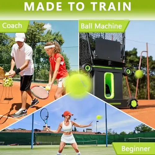 ZHUOKECE Pratik İçin Tenis Topları, Evcil Köpek Oyun Topları | Yeni Başlayanlar ve Köpekler İçin 8/18/40/90'lık Toplu Paket Eğitim Tenis Topları - 4