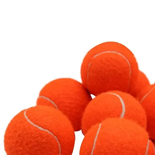 ZHUOKECE Tennis Balls, 18 Pack Training Tennis Balls Practice Balls with Mesh Bag for Easy Transport, Pet Dog Playing Balls, fit for Beginner Training Ball - 5