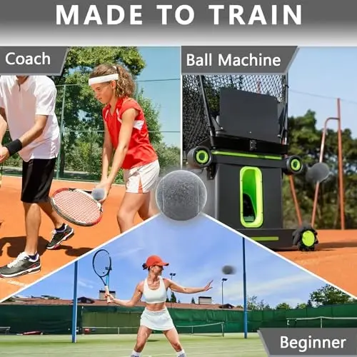 ZHUOKECE Tennis Balls,8/18/40/90 Pack Training Tennis Balls Practice Balls with Mesh Bag for Easy Transport, Pet Dog Playing Balls, fit for Beginner Training Ball - 4