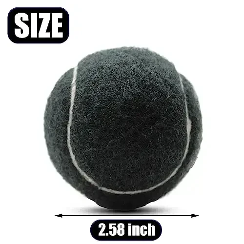 ZHUOKECE Tennis Balls, 18 Pack Training Tennis Balls Practice Balls with Mesh Bag for Easy Transport, Pet Dog Playing Balls, fit for Beginner Training Ball - 6