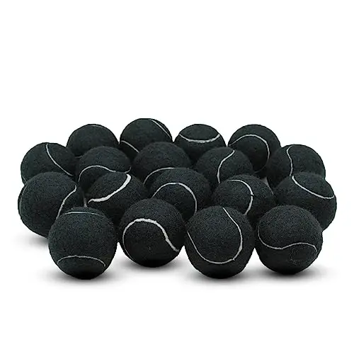 ZHUOKECE Tennis Balls, 18 Pack Training Tennis Balls Practice Balls with Mesh Bag for Easy Transport, Pet Dog Playing Balls, fit for Beginner Training Ball - 4