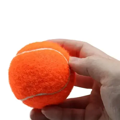 ZHUOKECE Tennis Balls, 18 Pack Training Tennis Balls Practice Balls with Mesh Bag for Easy Transport, Pet Dog Playing Balls, fit for Beginner Training Ball - 6