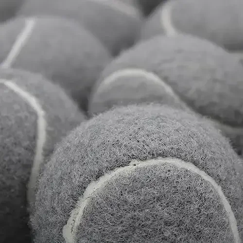 ZHUOKECE Tennis Balls, 18 Pack Training Tennis Balls Practice Balls with Mesh Bag for Easy Transport, Pet Dog Playing Balls, fit for Beginner Training Ball - 5