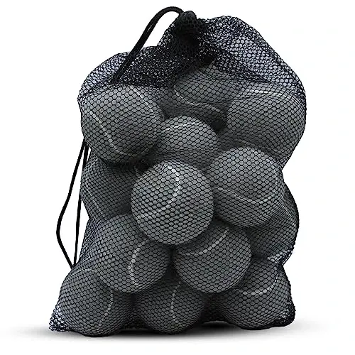 ZHUOKECE Tennis Balls, 18 Pack Training Tennis Balls Practice Balls with Mesh Bag for Easy Transport, Pet Dog Playing Balls, fit for Beginner Training Ball - 2