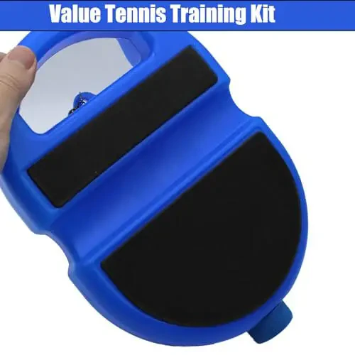 ZHUOKECE Tennis Trainer Qaytish To'pi, 6 Torli To'p bilan Yakka Tenis Mashg'ulot Usulalari, Boshlang'ich Tennis Mashg'ulotlari uchun o'zingiz uchun mashq qilish - 4