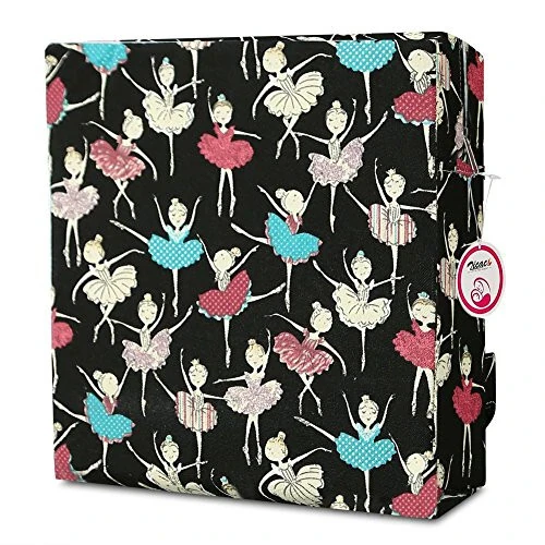 Zicac High Chair Portable Booster Seat Cushion Travel Dining Seat Pad for Toddler Kids Baby Infant Washable Thick Chair Seat Pad (Black) - 3