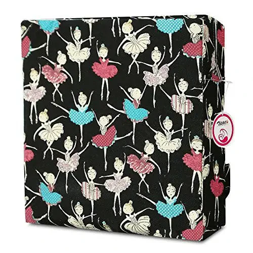 Zicac High Chair Portable Booster Seat Cushion Travel Dining Seat Pad for Toddler Kids Baby Infant Washable Thick Chair Seat Pad (Black) - 3