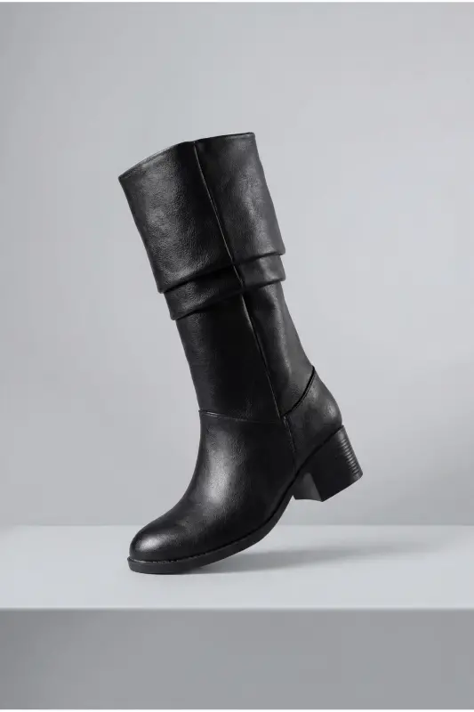 Ziecno Women's Boots 00123000 Black Leather - RICCON