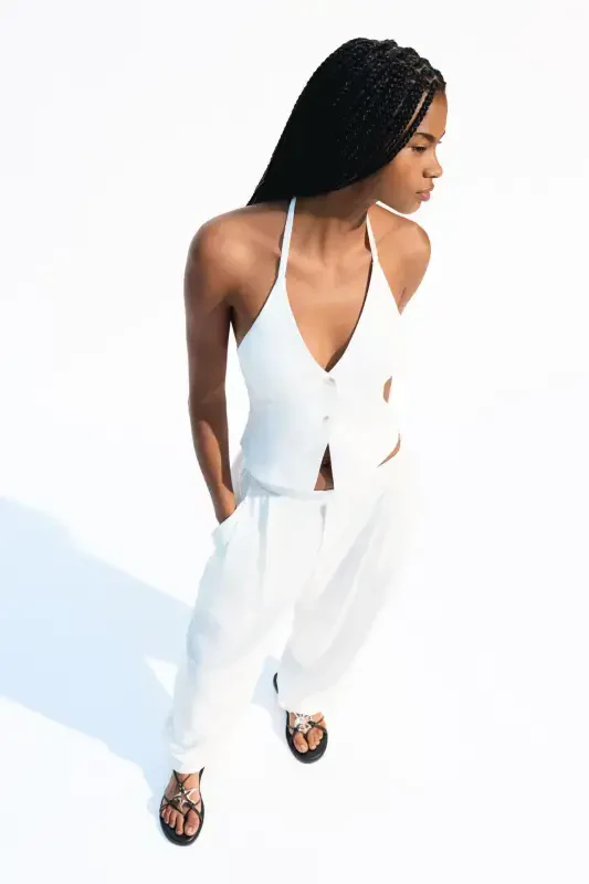 Zig'ir aralash balonsimon shim - BERSHKA