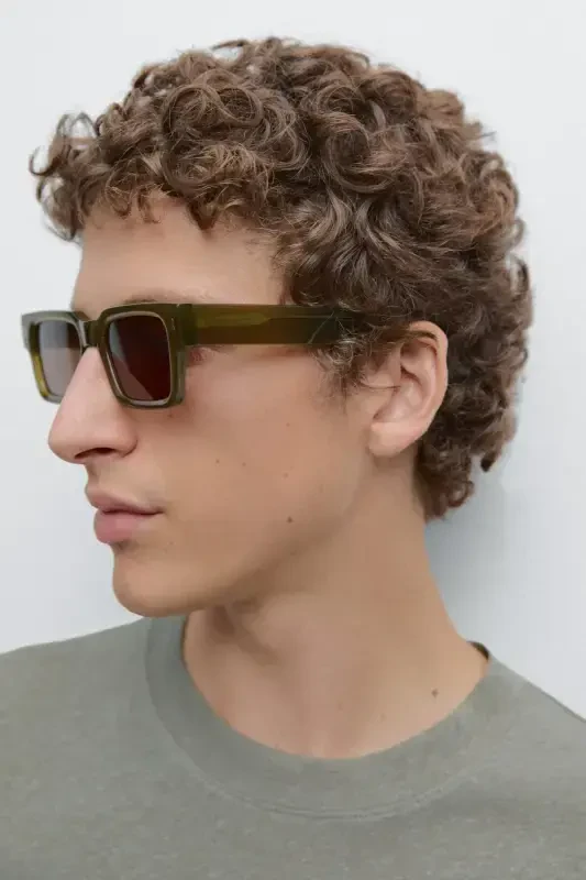 Zıg'ir aralash qisqa yengli futbolka-SUV YASHILI - 4