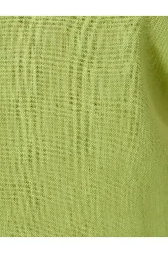 Zig'ir kombinezon Kapri uzunlik cho'ntakli orqa ingichka kamarlar bilan - 6