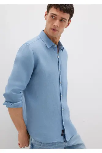 Zig'ir ko'ylak Slim Fit / Tor kesim 0211466-70731-Ma - 3