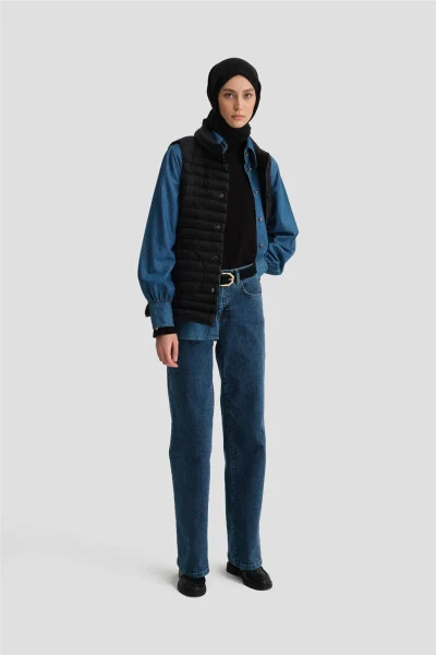 Жилет Armine тонкий стеганый 24KD7526 черный - 10