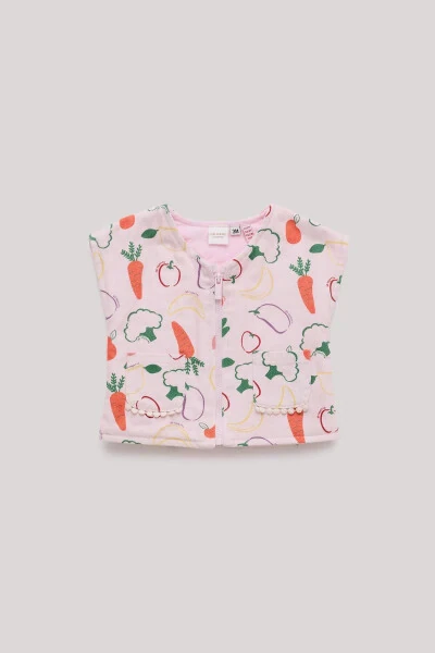 Жилет для девочек розового цвета от BG Store - 4