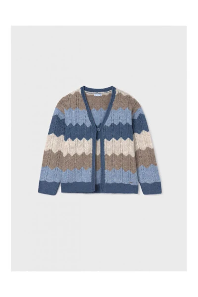 Зимняя куртка для девочек Синяя - MAYORAL