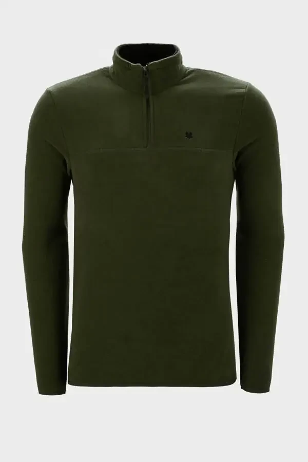 Зимний флис с воротником-лодочкой Regular Fit, антипиллинг 5906001 - 21