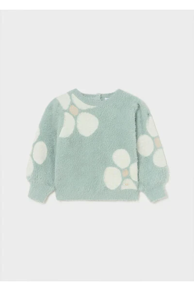 Зимний свитер для девочки-младенца - 8