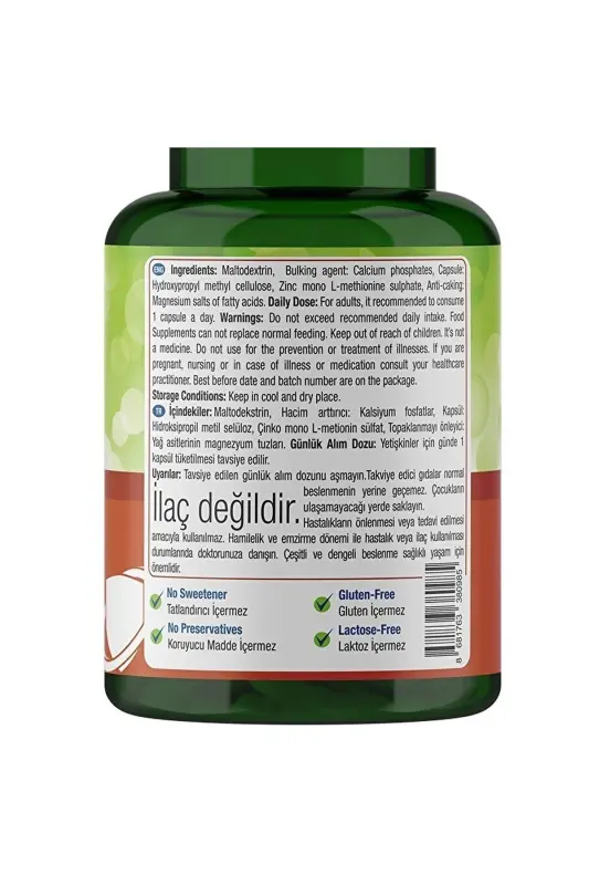 Zinc 15 Mg 100 Capsules - 7