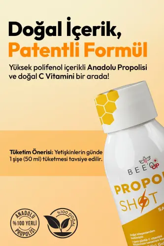 Zinc D3+C Vitamin Shot Propolis 12 Pack - 5