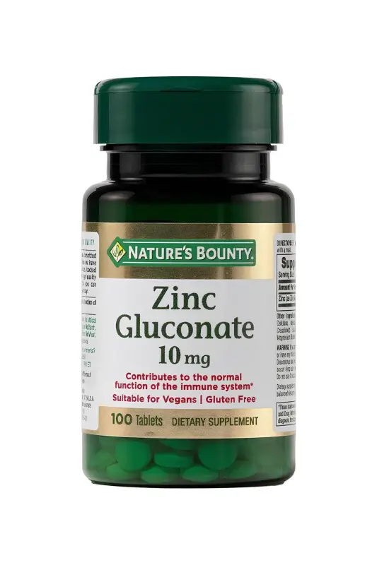 Zinc Gluconate 10 Mg 100 Tablets - 1