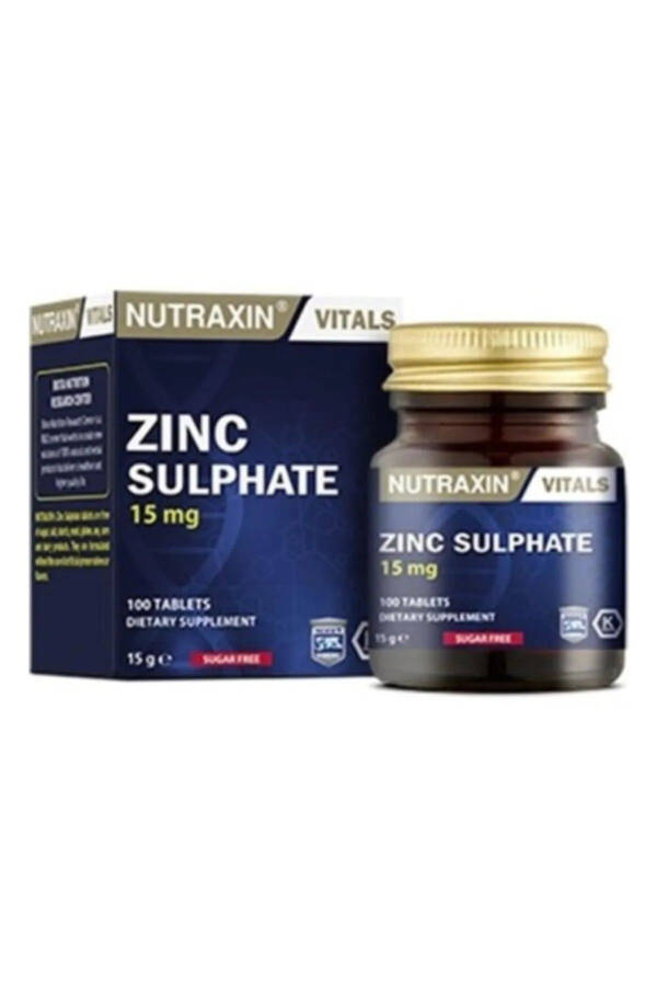 Zinc Sulphate 15 Mg 100 Tablets - 6