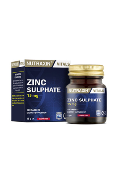 Zinc Sulphate 15 Mg 100 Tablets - 7