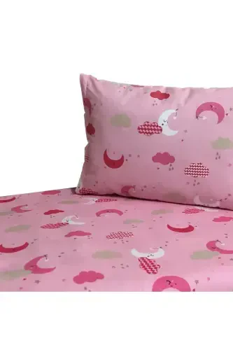 Zippered Baby Duvet Cover Set-pinkish - Y YAĞIZ HOME COLLECTION (1)