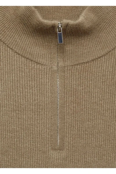 Zippered Knotted Dress - 6