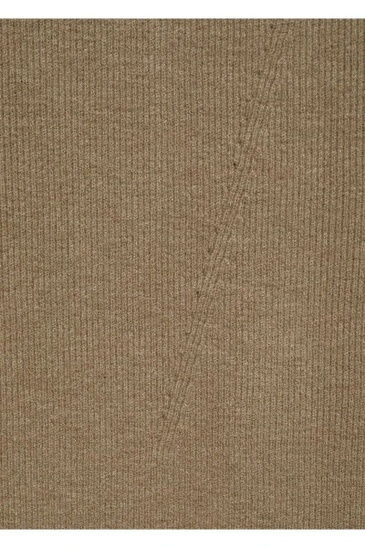 Zippered Knotted Dress - 8