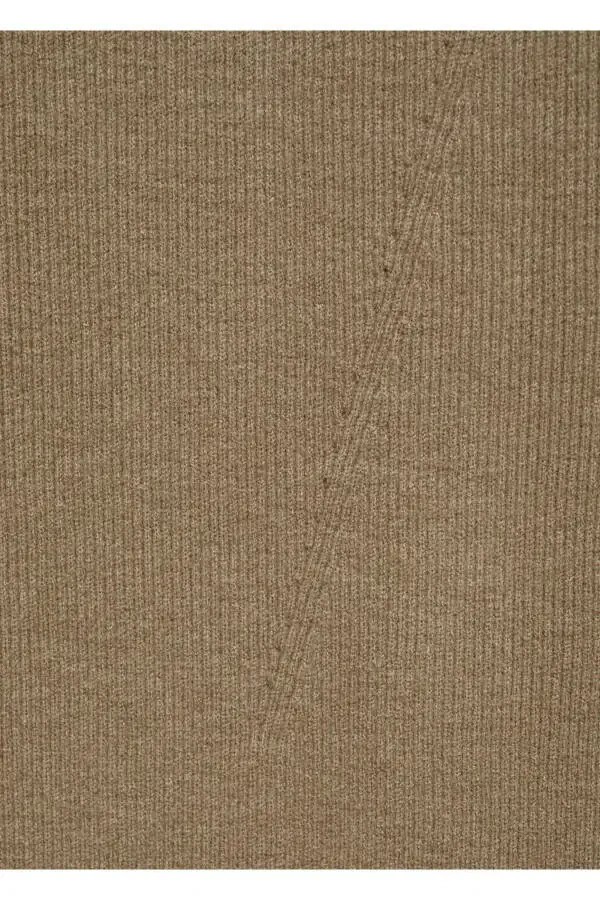 Zippered Knotted Dress - 8