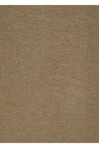 Zippered Knotted Dress - 8