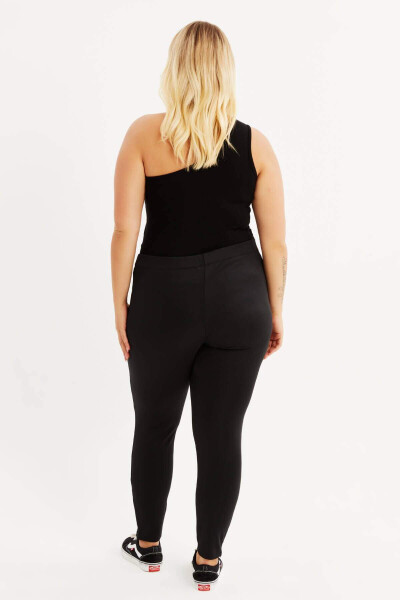 Zippered Leg Leggings - 6