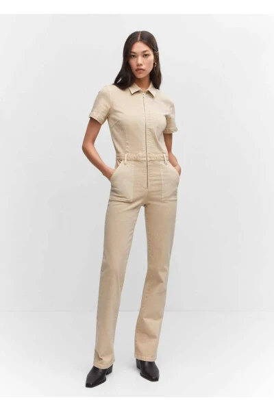 Zipperli denim tulum - MANGO (1)