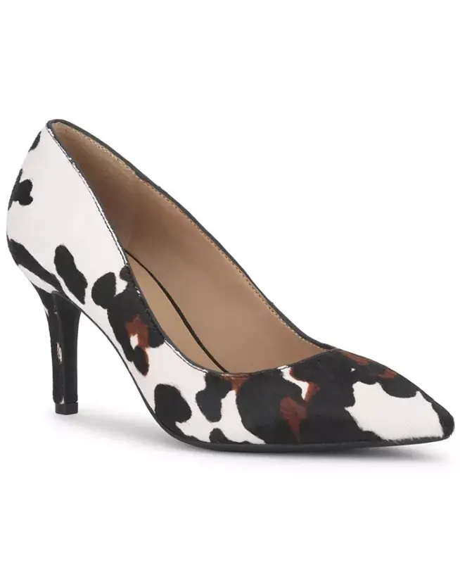 Zitah Pointed Toe Pumps, Created for Modazone - Abstract Cow - 1