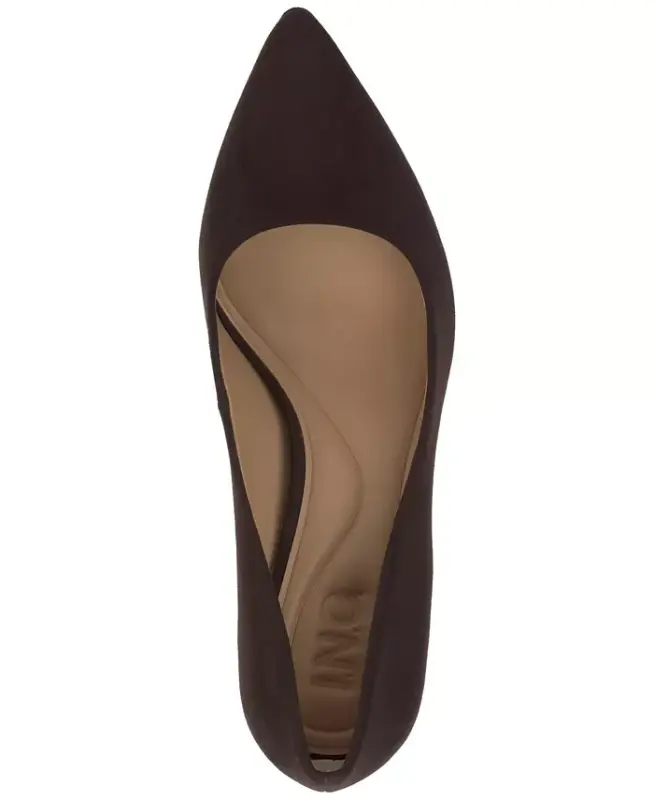 Zitah Pointed Toe Pumps, Created for Modazone - Rich Truffle Microsuede - 2