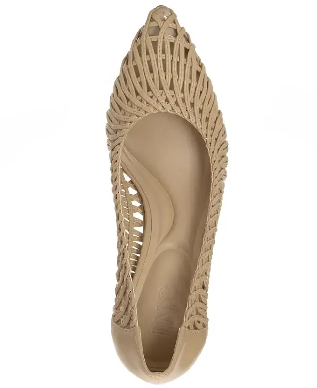 Zitah Pointed Toe Pumps, Created for Modazone - Walnut Woven - 4