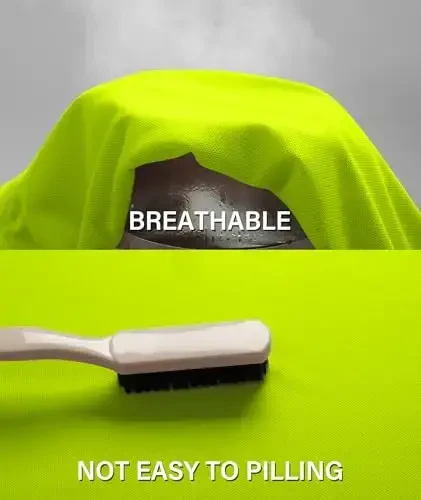 ZITY 5 Pack Mens Polo Shirt Short Sleeve Sports Golf Tennis T-Shirt Moisture-Wicking Summer Shirts - 3