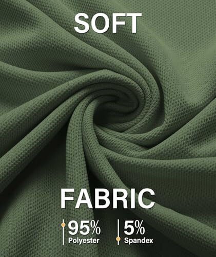 ZITY 5 Pack Mens Polo Shirt Short Sleeve Sports Golf Tennis T-Shirt Moisture-Wicking Summer Shirts - 4