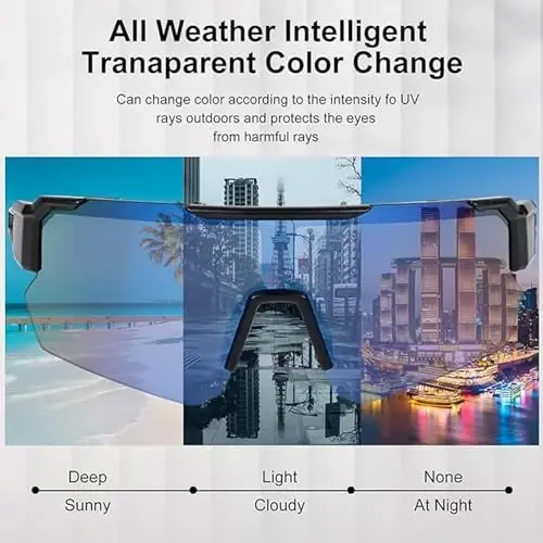 ZJMZZM Cycling Sunglasses Polarized Men Women Sport Sunglasses UV400 Kids Baseball Glasses Running Fishing Golf Sun Glasses - 1