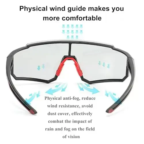 ZJMZZM Cycling Sunglasses Polarized Men Women Sport Sunglasses UV400 Kids Baseball Glasses Running Fishing Golf Sun Glasses - 5