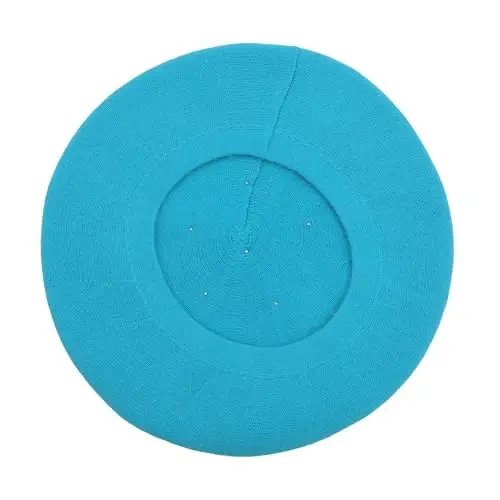 ZLYC Ayollar Fransuz Beret Shlyapa Teskari Trikotaj Qalin Issiq Qalpog'i Xonimlar Qizlar uchun - 6