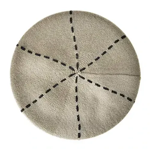 ZLYC Ayollar Fransuz Beret Shlyapasi Ikki tomonlama Trikotaj Qalin Issiq Qalpog'i Ayollar Qizlar uchun - 1