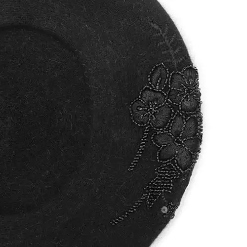 ZLYC Ayollar Fransuz Beret Shlyapasi Ikki tomonlama Trikotaj Qalin Issiq Qalpog'i Xonimlar Qizlar uchun - 5